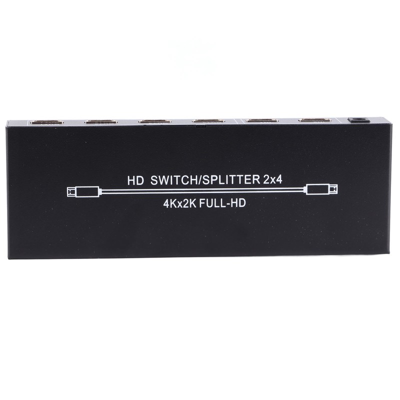 HD Multimedia Interface Splitter 2 in 4 Out 4K HD