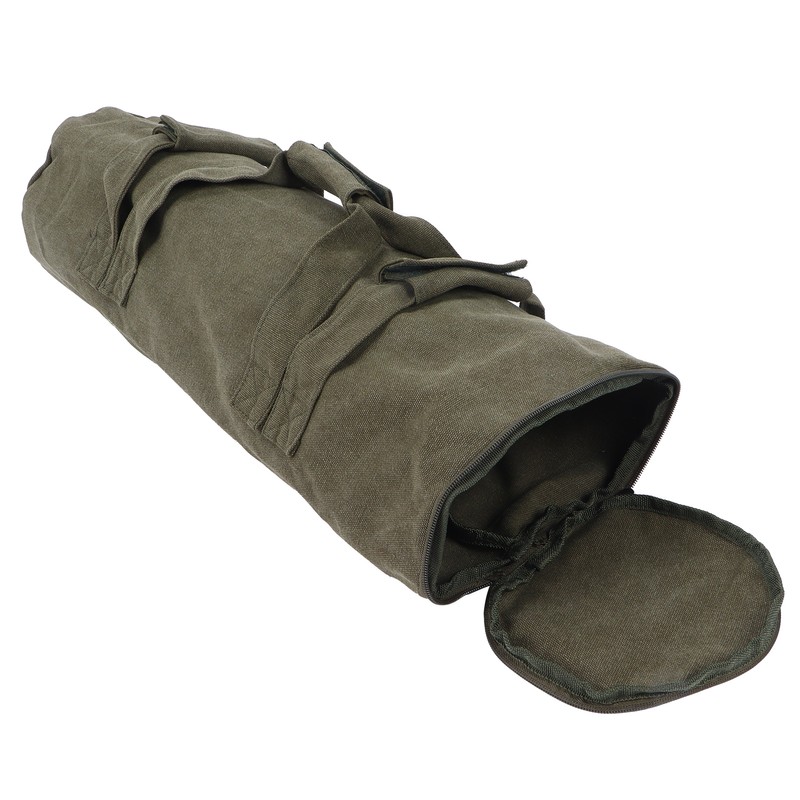 Adjustable Fitness Sandbags Canvas WeightBearing Training Bag for Garden Training(Military