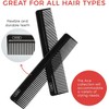 Goody Ace Dressing Comb, Black, 7.5 Inch