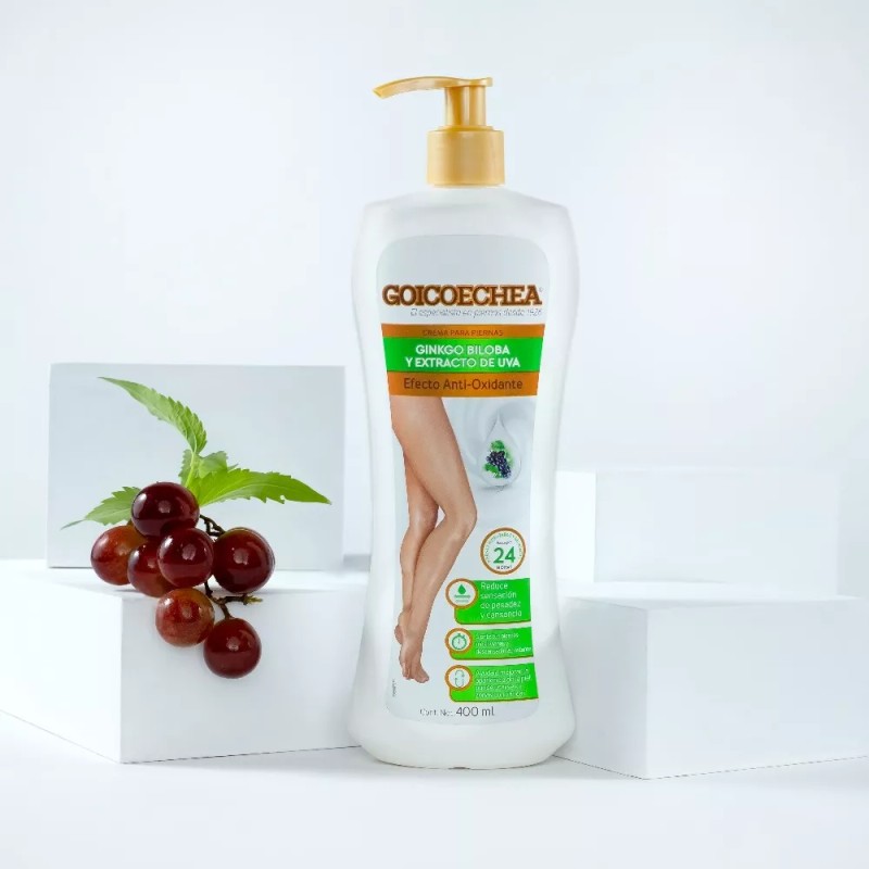 Goicoechea Crema Corporal Goicoechea Efecto Antíoxidante Ginkgo Biloba