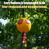 3 Palloncino Repellente per Uccelli Con 1 Pompa, per Volatili