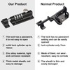 Door Slide Latch, [Heavy Duty] [Weatherproof] Spopal Barn Door Latch