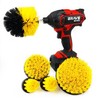 BRAVE TOOLS 5 x DRILL ATTACHMENT CLEANING BRUSH SET POWER