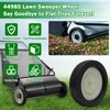 44985 Lawn Sweeper Wheel & Tire Complete Assembly Set Compatible
