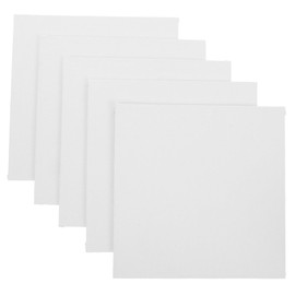 LIFKOME Mini Art Canvases 5pcs Oil Paint Canvas Panels Blank Small Painting Panels for Painting Crafts