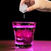 Light Up Ice Cubes for Drinks, 12 PCS Pink LED