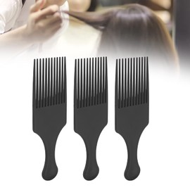 3 Púas Afro Pick Afro para el Cabello, Púas para el Cabello para Mujeres Y Hombres, Púas para Cabello Afro, Peine para Peinar el Cabello              