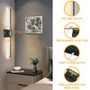 Wall Sconces Set of 2 Battery Operated, 8000mAh USB Rechargeable