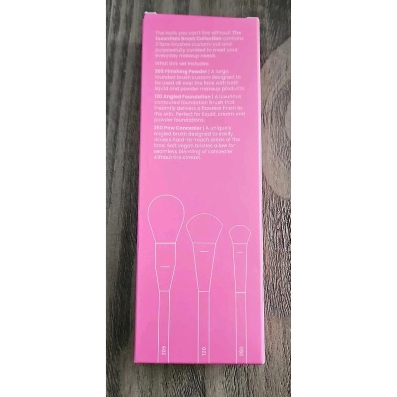 Half Caked 3 Face Face Makeup Brush 205 120 260