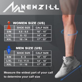NEWZILL Compression Socks (20-30mmHg) for Men & Women (3-Pair Assort 05, Small)