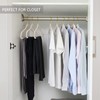 MIZGI Premium Velvet Hangers Pack 30 Pcs Heavyduty - Non