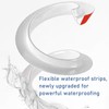 78" Shower Threshold Water Dam Barrier|3cm High Flexible Door Seal