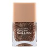 Nails Inc 45 Second Speedy Gloss, Gigi, Gold Glitter, Metallic