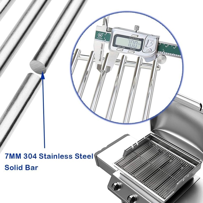 304 Stainless Steel Grill Grates for Weber Spirit 300 GS4