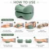 Memory Foam Knee Pillow for Side Sleepers – Leg Support