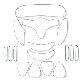 ZKGYUS Face Tape, Face Tape Lifting Gesicht,16 Blätter Gesichtsfalten Entferner Streifen, Anti Falten Pads Facial Patches Gesichtsfalten Pflaster zum Glätten von Augen Mund oder für Gesicht