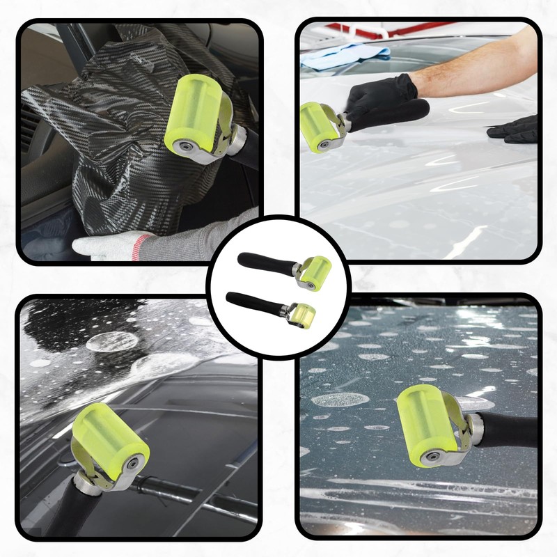 Seam Roller, Sound Deadening Roller, Rubber Roller for Car Audio,