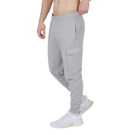 90 Degree By Reflex Mens Ultra Melange James Fleece Cargo Jogger - Quiet Shade - Large