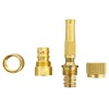 High Pressure Zinc Alloy Water Spray Nozzle Set Two Spray