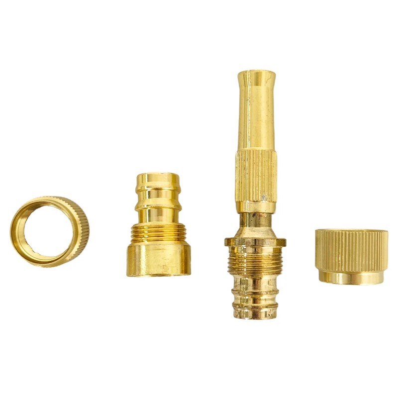High Pressure Zinc Alloy Water Spray Nozzle Set Two Spray