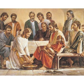 Jesus Washing The Apostles Feet 8 x 10 * 8x10 Photo Picture *SHIPS FROM USA*