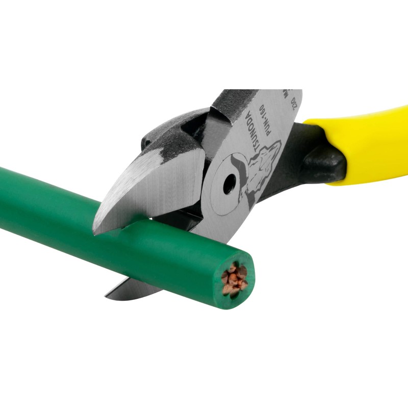 Tsunoda Electric Power Thin Blade Nipper, 6.3 inches (160 mm)