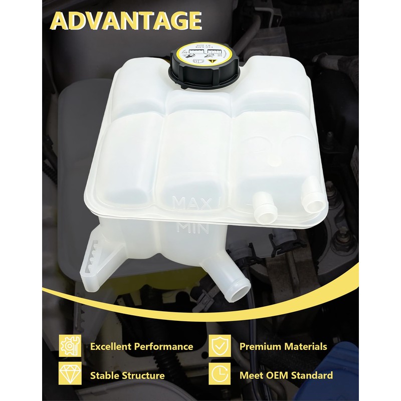 ZZCSZ 603-382 603382 Front Engine Coolant Reservoir Tank Replacement