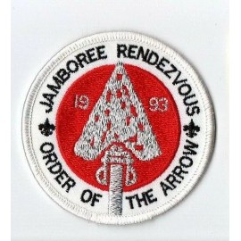 Boy Scout 1993 National Jamboree OA Rendezvous Pocket Patch