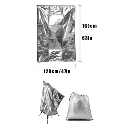 LNGJIN 120 cm x 165 cm Astronomical Telescopic Rain Cover, Telescopic Dust Protection, Astronomical Telescopic Sun Protection, Telescopic Dust Cover, Astronomical Telescopic Cover, 420D Oxford