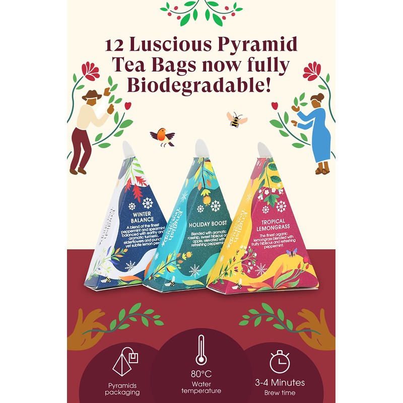 English Tea Shop Organic Holiday Wellness Collection - 12 Loose