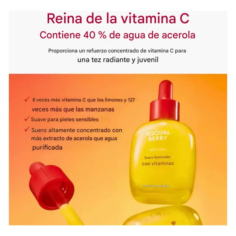 Jh, /sérum Iluminador Equal Berry, 30 Ml, 100%, 2