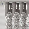 Lush Decor Boho Medallion Shower Curtain, 72" x 72", Dark