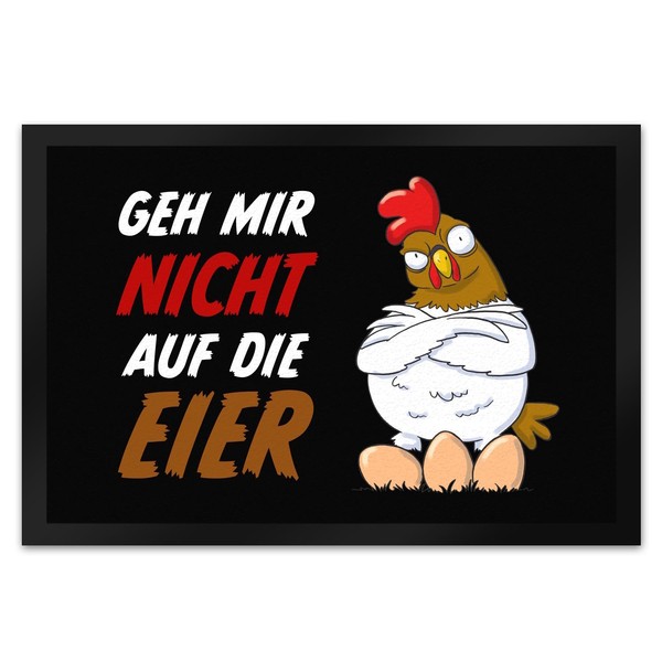 GEH Mir Nicht auf die Eierdoormat XL in 40 x