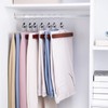 Nature Smile Wooden Pants Skirt Hangers, Smooth Finish Solid Wood