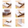 AUTOTOOLHOME Dowel and Tenon Center Transfer Plugs Point 1/4", 5/16",