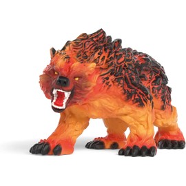 schleich ELDRADOR CREATURES | BattleCave Lavabär 42732 | Set aus ELDRADOR Battle Cave mit Monster & Kristall | mit Schussfunktion und Greifarmfalle | Caves zur Arena stapelbar | Set aus 31 Teilen