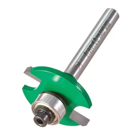 Trend CraftPro Slotting Router Cutter, 1/4 Inch Shank, 3.2mm Cutting Depth, 9.5mm Groove Depth, Tungsten Carbide Tipped, C143X1/4TC