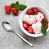 Qskely Cucharas de postre de acero inoxidable de 12 piezas,