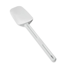 Rubbermaid Commercial Spoon-Shaped Spatula, 13 1/2 in, White - Includes one each.