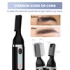 Dapsang Eyebrow Trimmer, Electric Eyebrow Razor for Women Men, Rechargeable