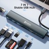 RealPlus USB C Hub 7 in 1 USB C Adapter