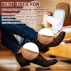 Shyyween 3 Pairs Shoe Tongue Pads Soft Self Adhesive Inserts