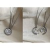 Love Elk Interlocking Necklace Set for Women Men Couples Stainless