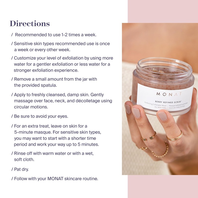 NEW Berry Refined Scrub