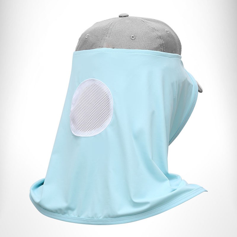 Polyester Cooling Head Cover Breathable Sun UV Protection Neck Cover