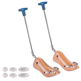 FootFitter Premium Professional Cowboy & Western Boot Stretcher Two Pack Set, Stretches Loosens & Widen Tight Cowboy Boots for Men & Women Foot Relief (Medium: Men’s 6.5-8.5/Women’s 8-9.5)