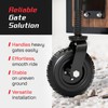 Heavy Duty Fence Gate Wheel - 8-inch Gate Wheels for
