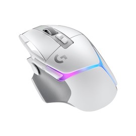Logicool G Gaming Mouse G502 X PLUS LIGHTSPEED Wireless Mouse G502XWL-RGBWH LIGHTFORCE Hybrid Switch HERO 25K Sensor 13 Programmable Buttons USB Type-C Charging LIGHTSYNC RGB POWERPLAY Compatible