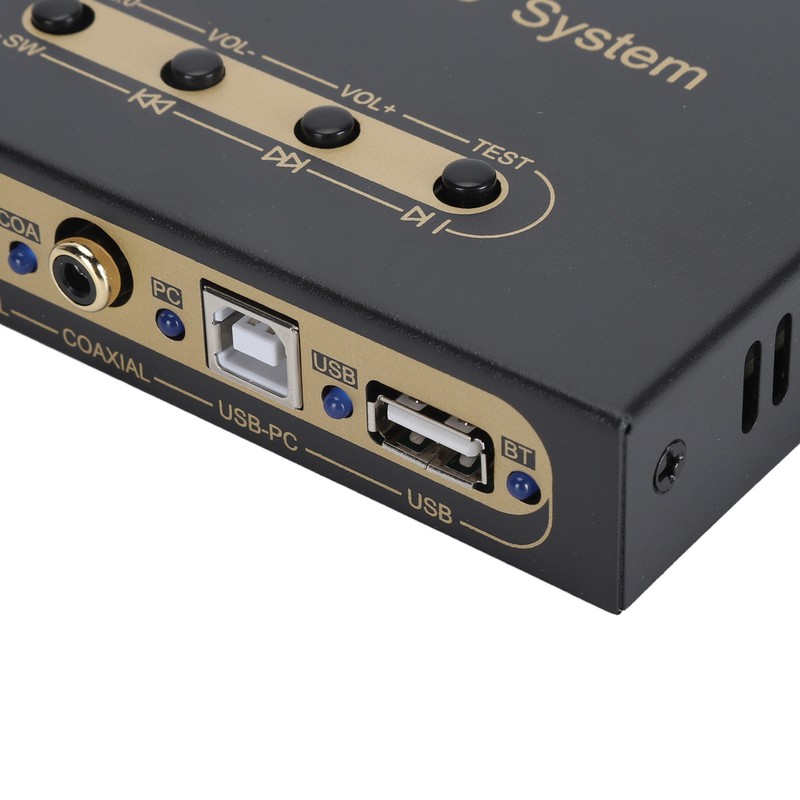 5.1CH Sound Decoder Support ARC Optical Fiber Coaxial Bluetooth Digital