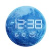 MAG T-791A BU Noah Precision Table Clock, LED, Digital AC